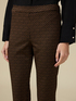 Pantaloni din jerseu jacard image number 2