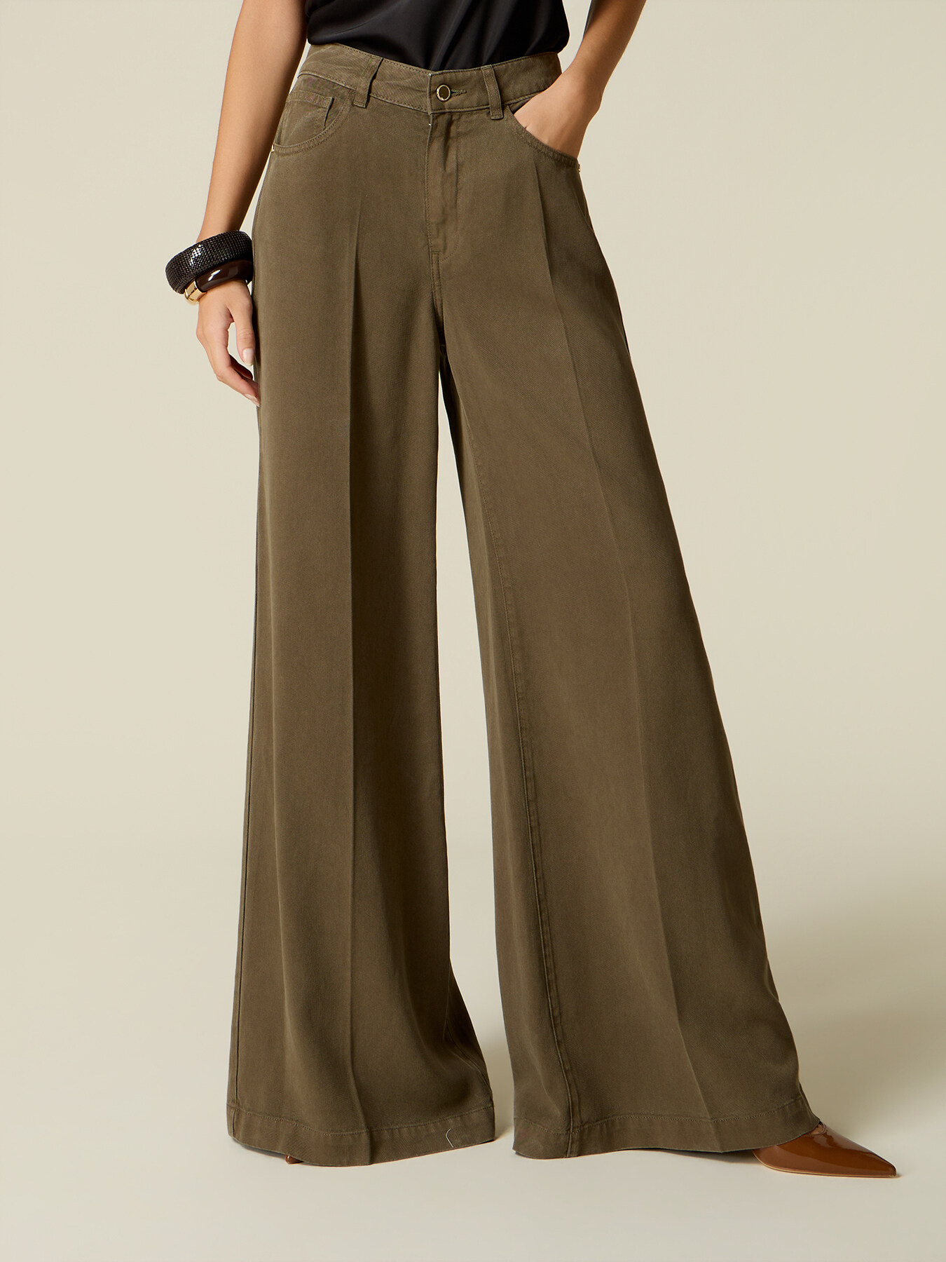 Palazzo-Hose aus Lyocell image number 3