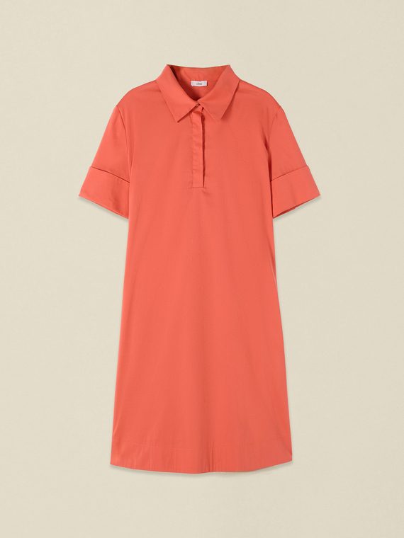 Hemdblusenkleid aus Popeline