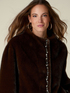 Cape with jewel embroidery image number 2