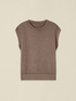 Strickweste aus Lurex image number 3