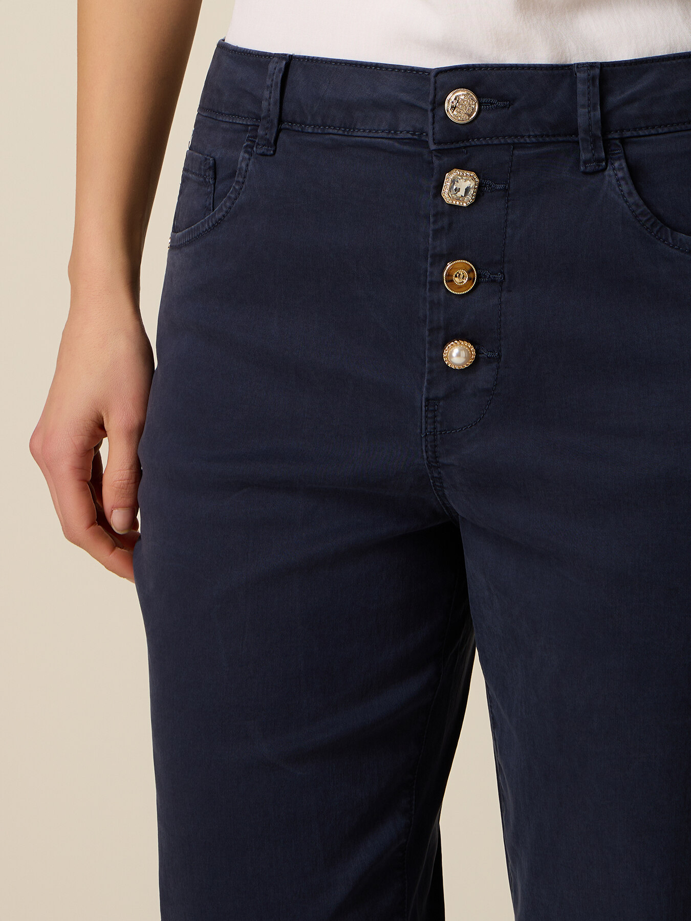 Boyslim lyocell blend trousers image number 2