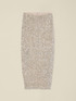 Pencil skirt in sequined tulle image number 4