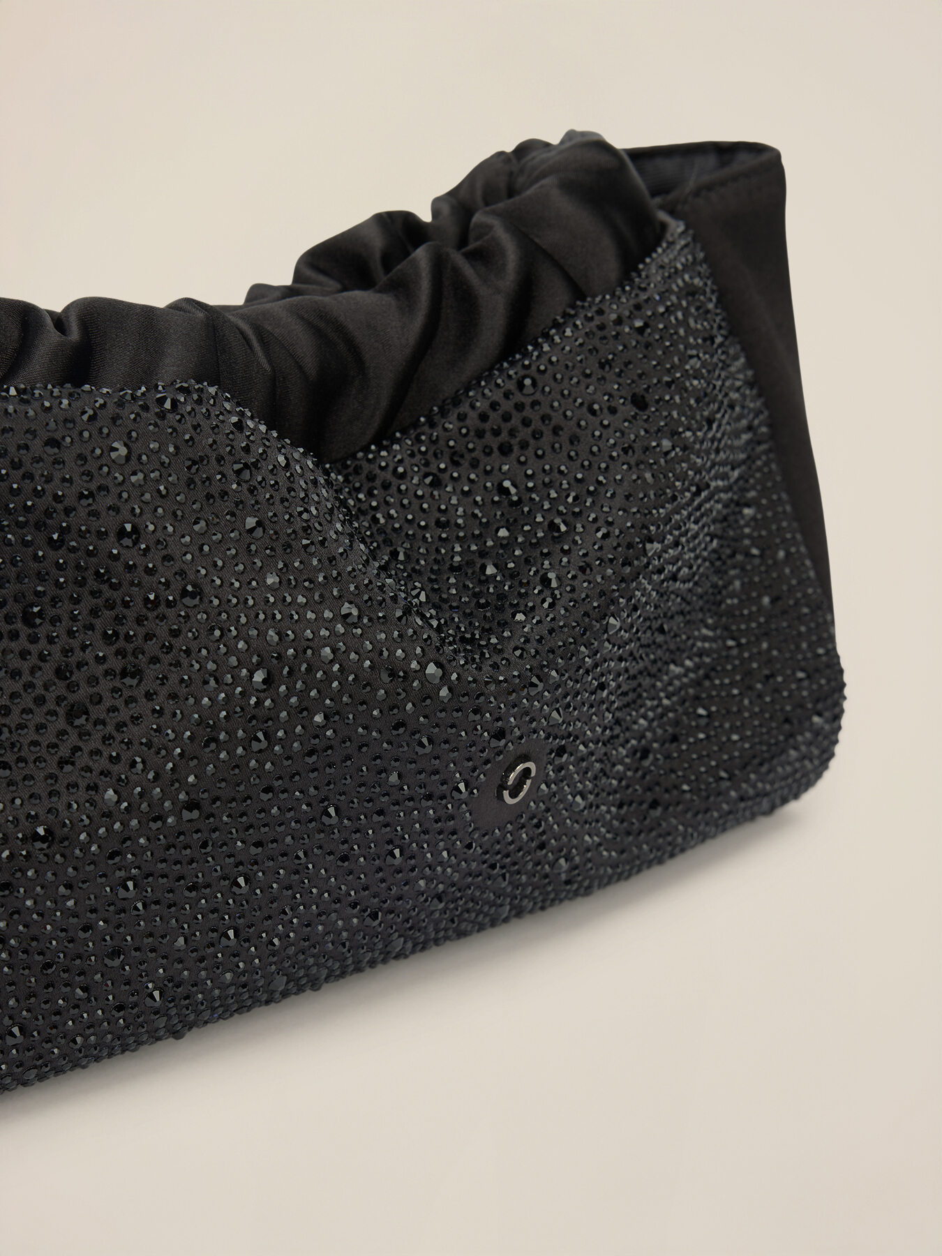 Satin and crystal bag image number 4