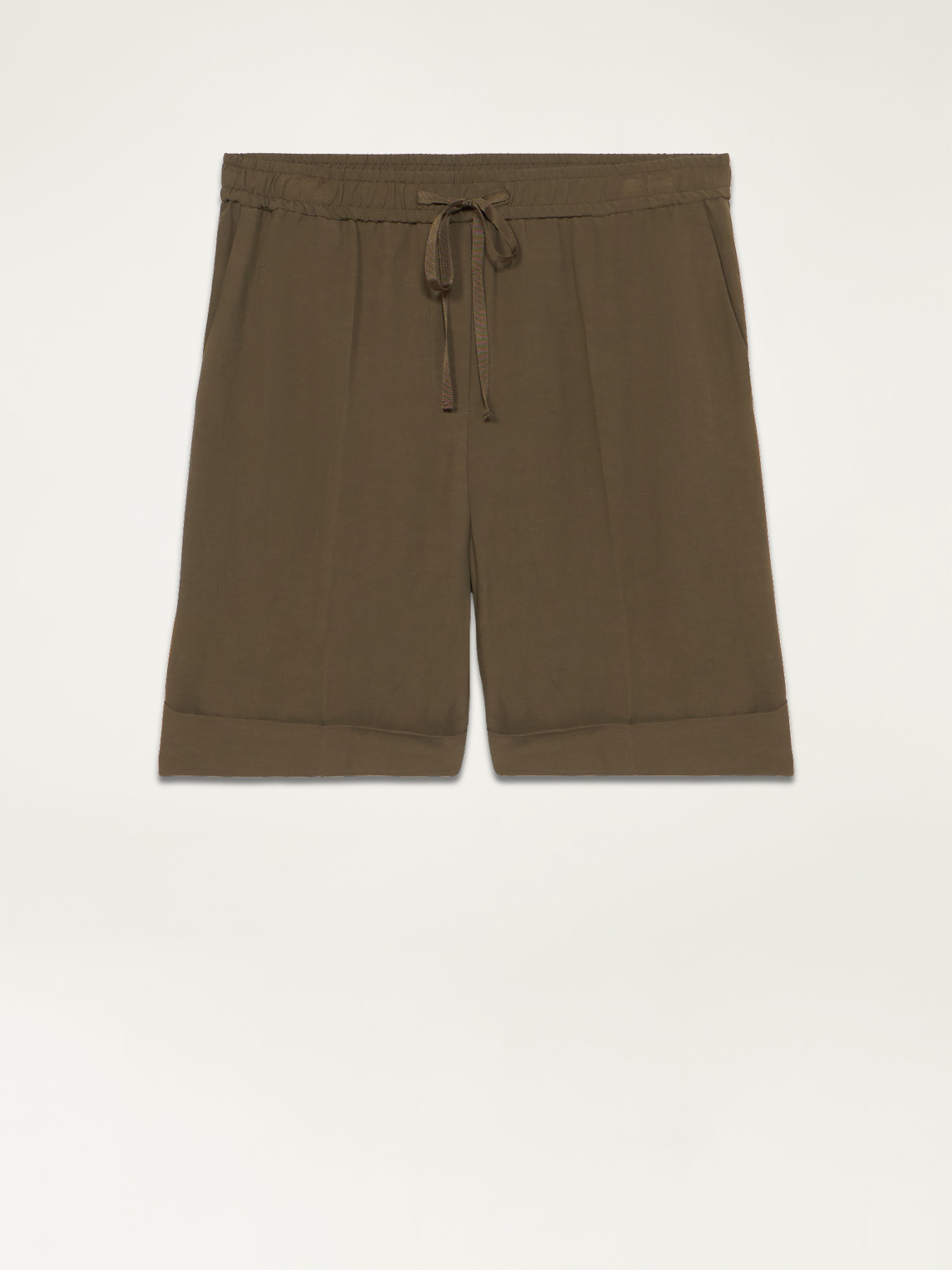 Linen blend Bermuda shorts image number 4