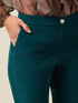 Regular corduroy pants image number 2