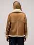 Jacket in synthetic sheepskin image number 2