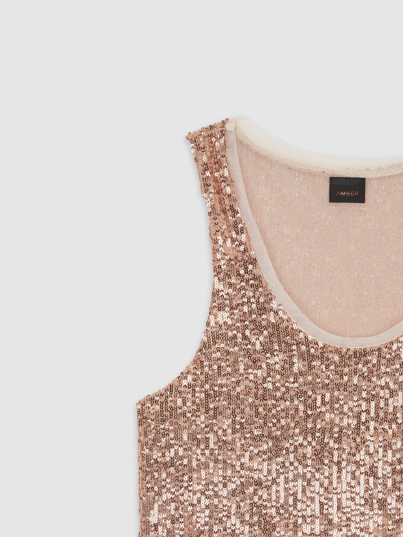 Top in paillettes image number 5