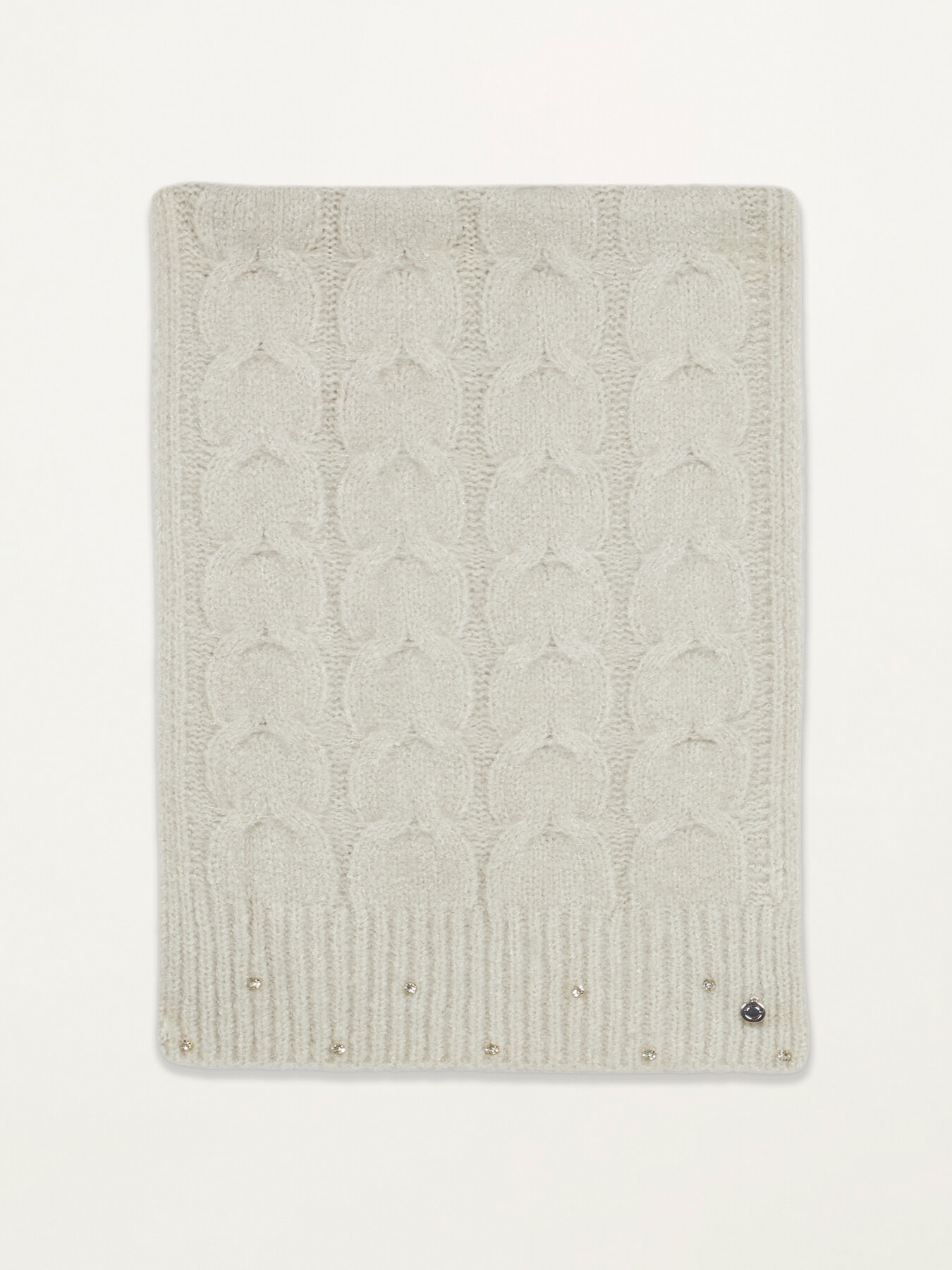 Sciarpa lavorata a trecce image number 1