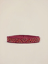 Fabric belt with appliqués image number 1