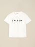 T-shirt with print and appliqu&eacute;s image number 2