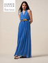Vestito lungo misto seta image number 0