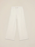 Pantaloni palazzo con micro borchie image number 4