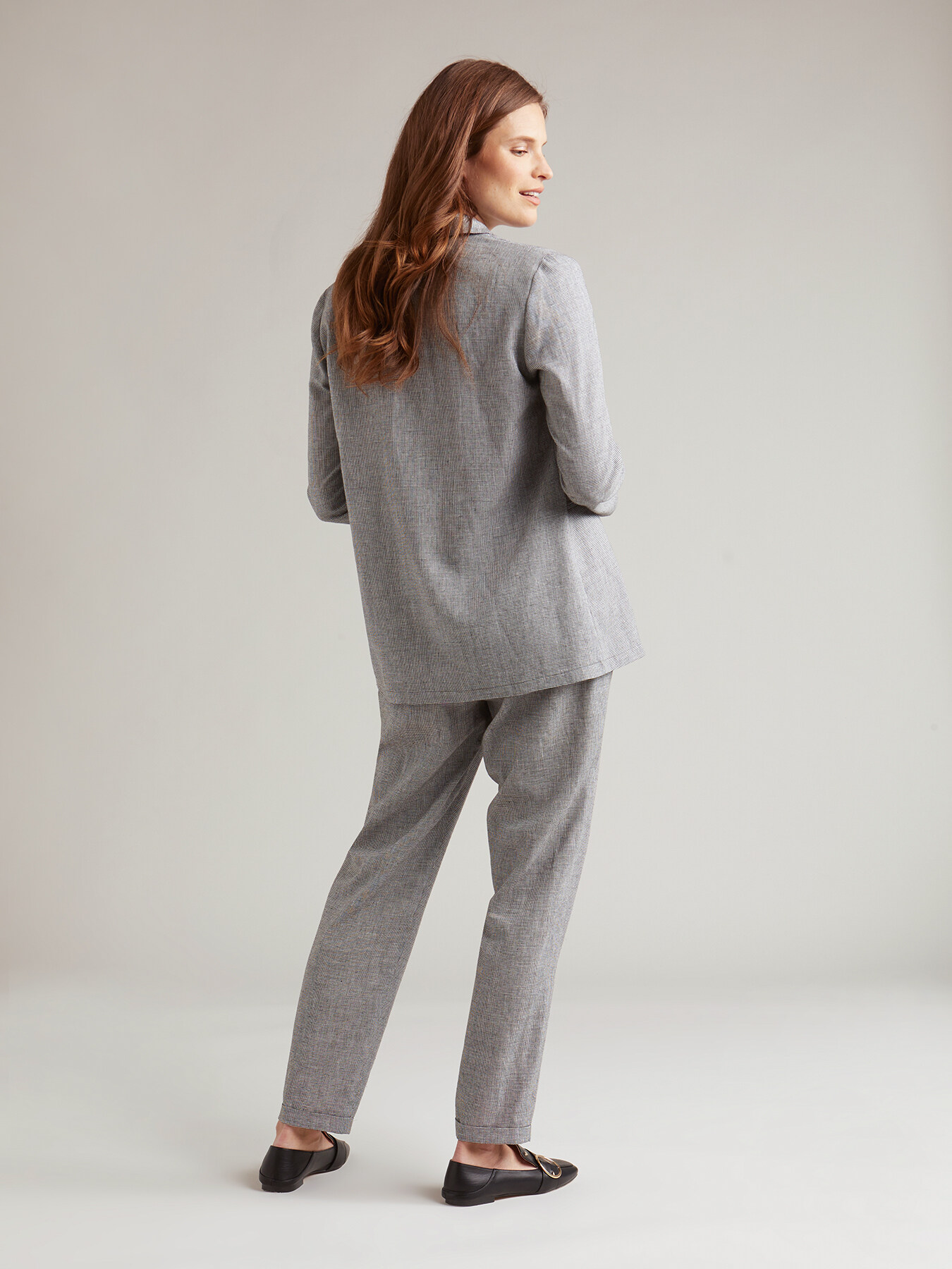 Joggers Dubai micro pied de poule image number 1