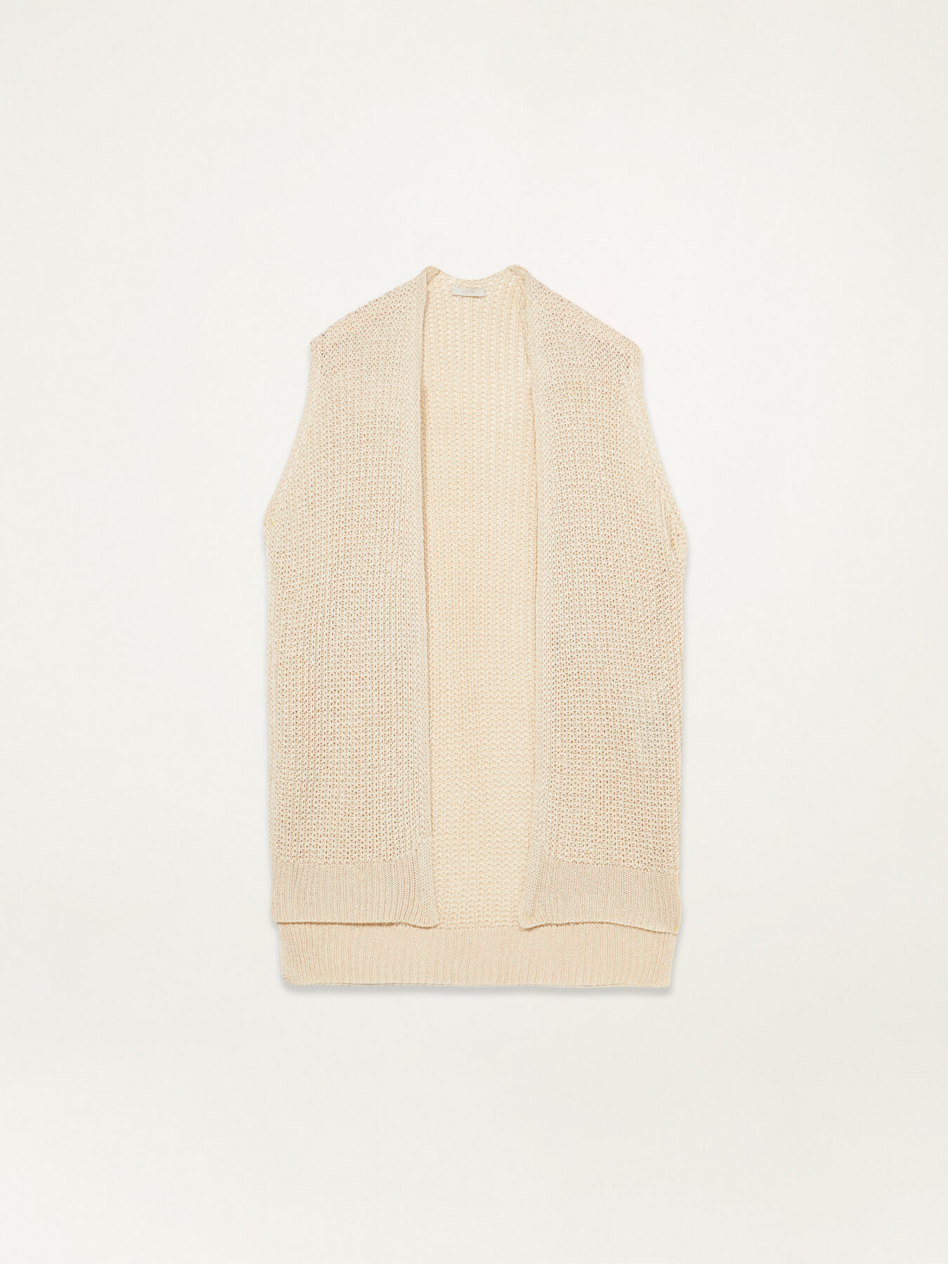 Ribbon yarn waistcoat image number 3