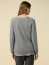Pullover aus einer Wollmischung mit Top aus Satin image number 1