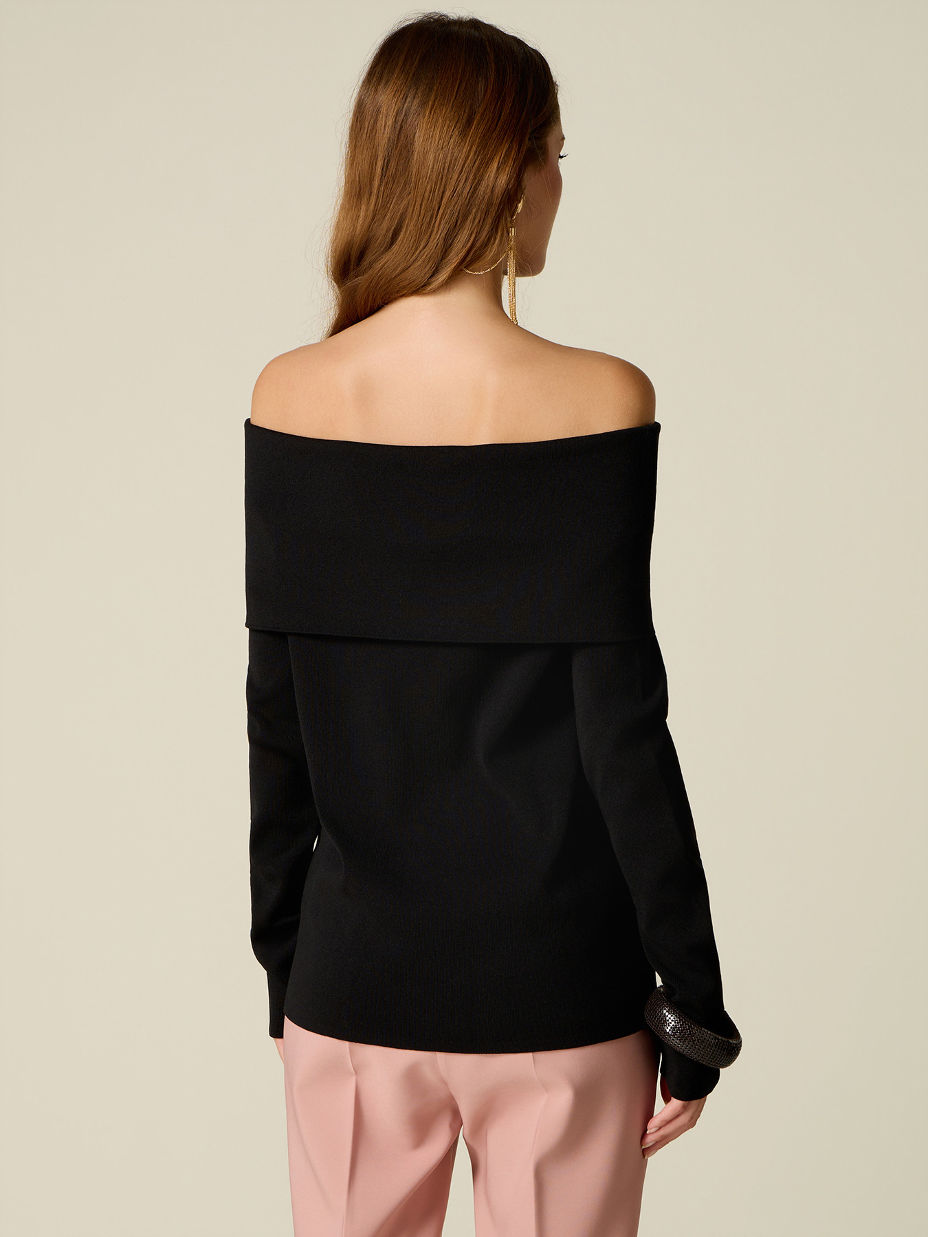 Jersey off-shoulders con vuelta image number 1
