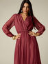 Long dress in silk voile image number 2