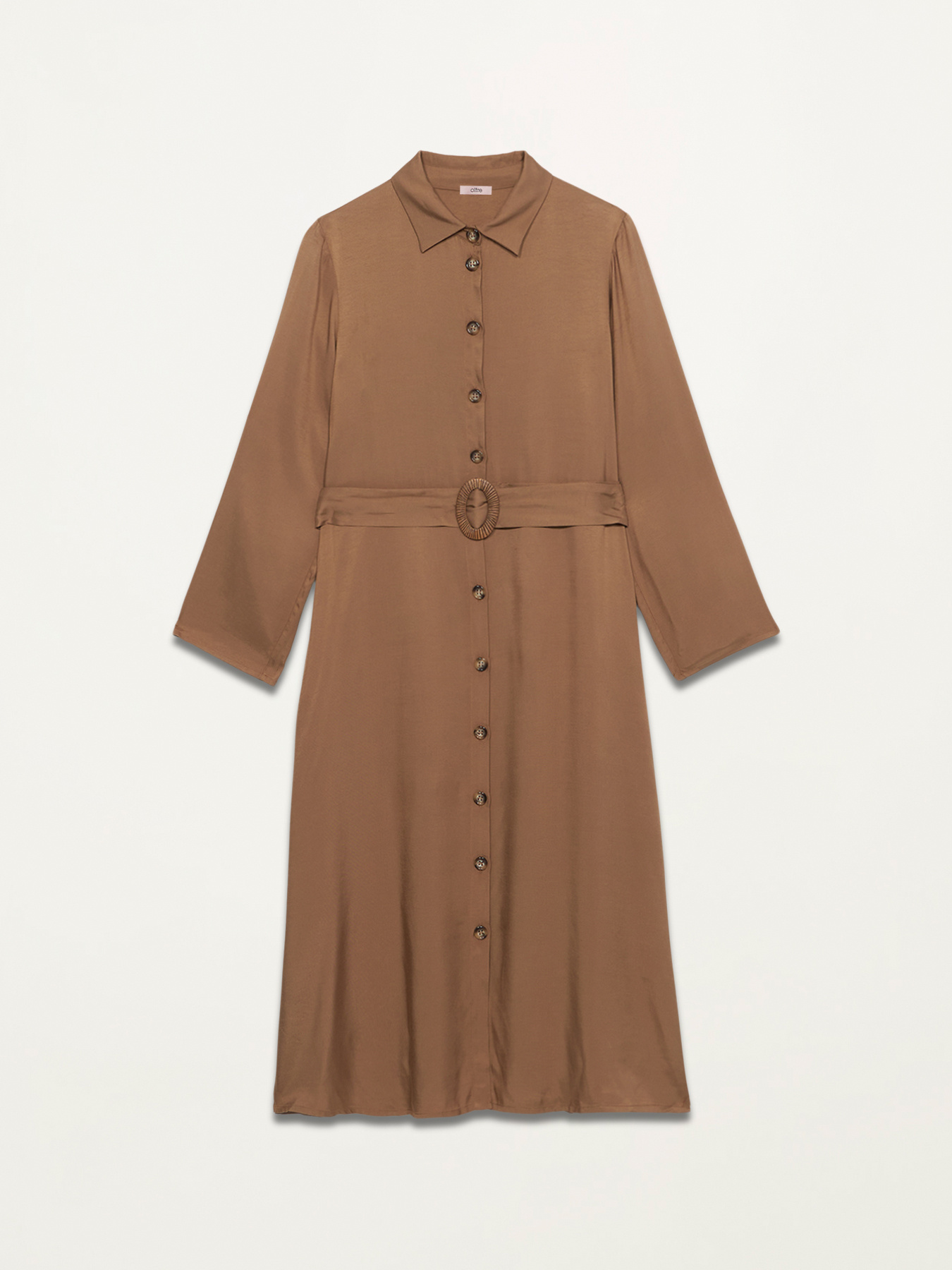 Viscose chemisier dress image number 4