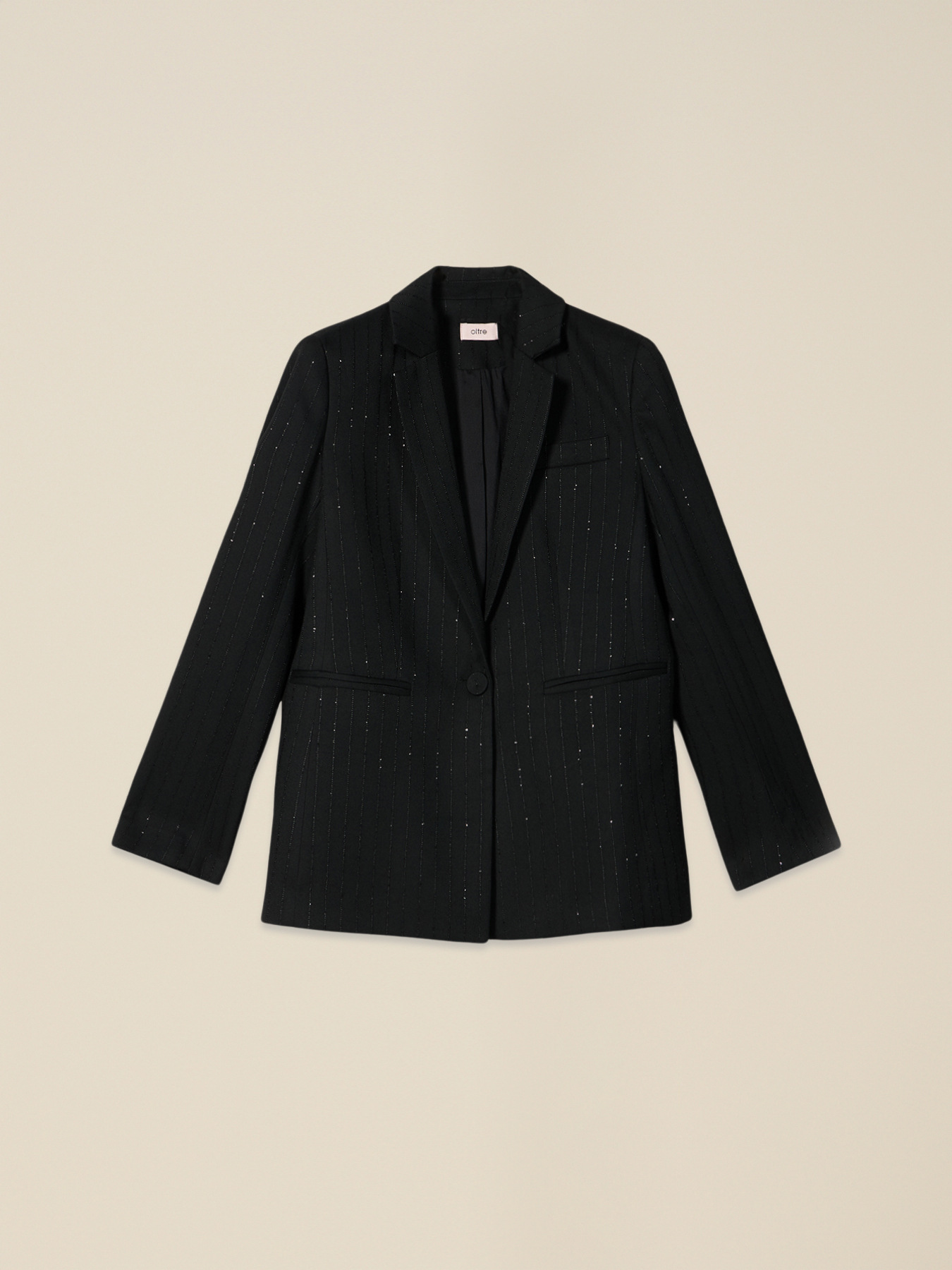 Blazer with sequin embroidery image number 3