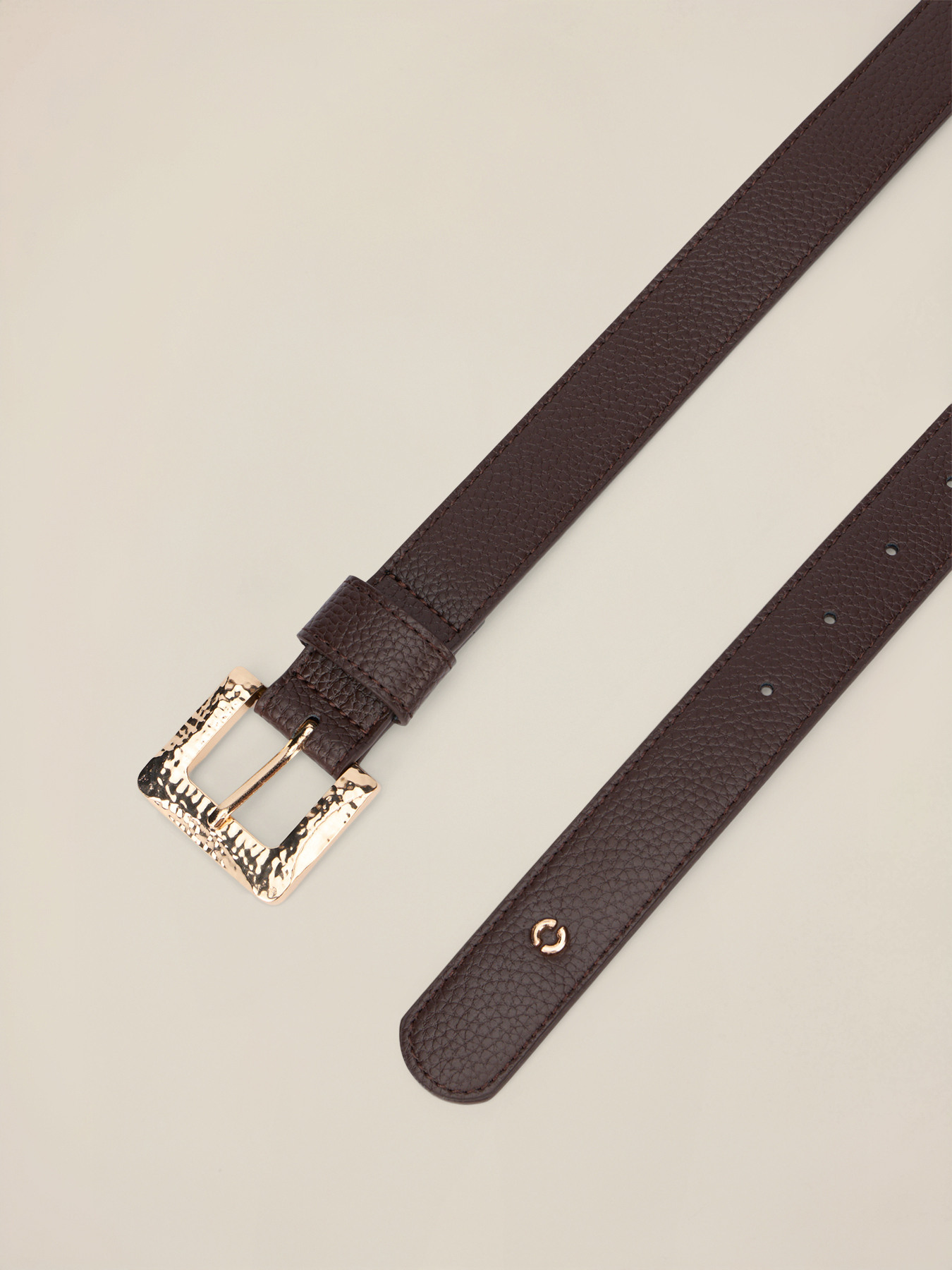 Belt with golden buckle image number 2