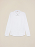 Camicia in popeline con bottone gioiello image number 3