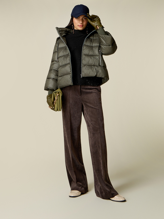 Corduroy palazzo pants
