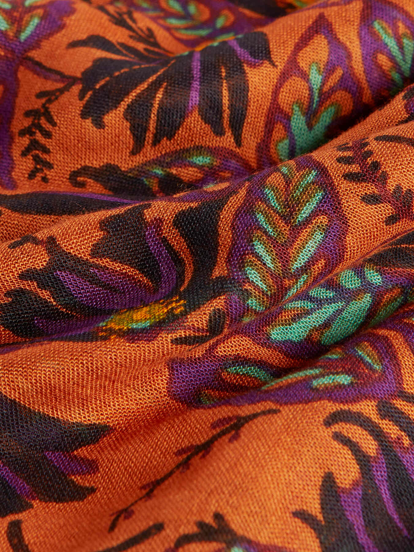 Sciarpa floreale in eco-viscosa image number 2