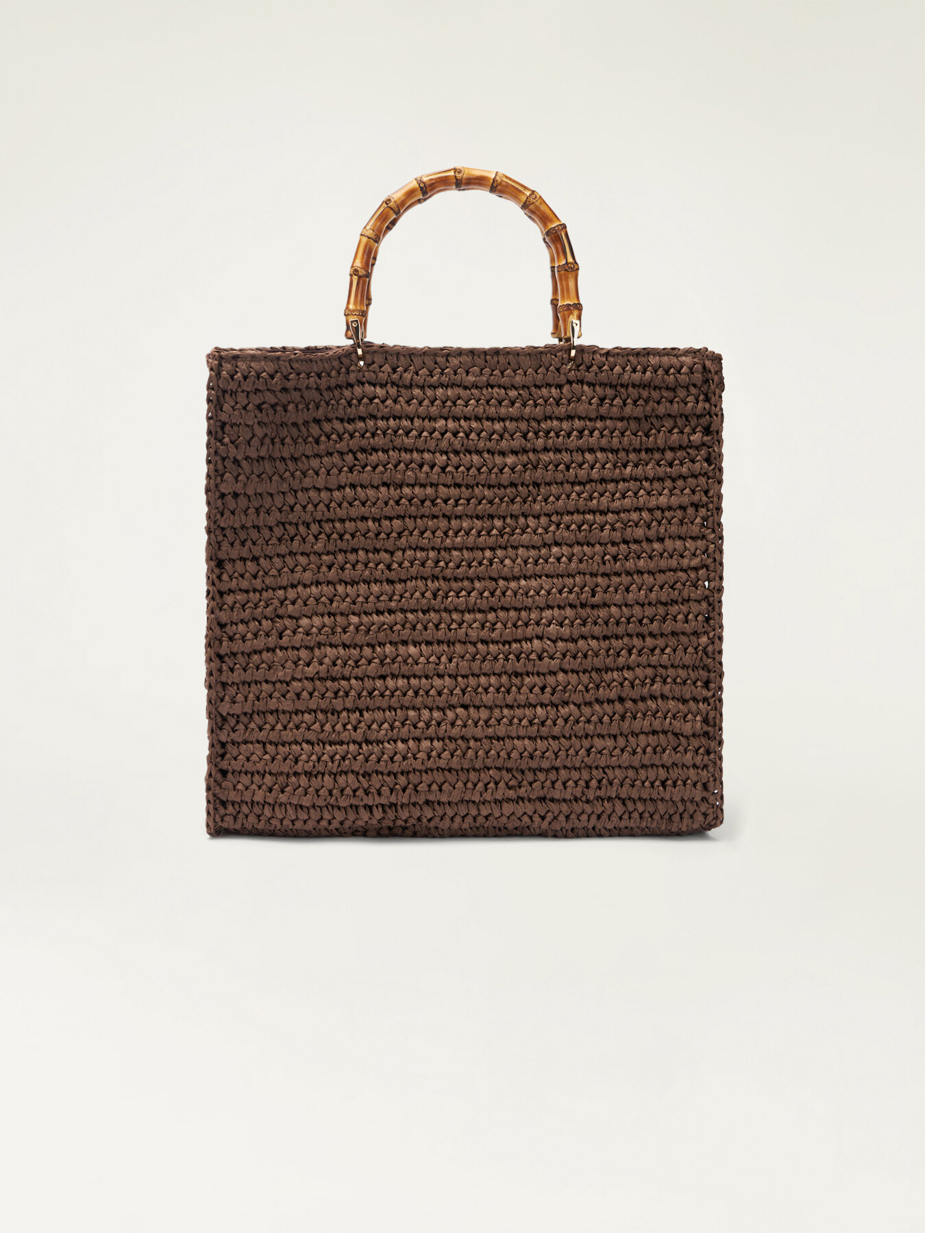 Shopper bag in rafia image number 2