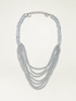 Combined multi-strand necklace image number 1