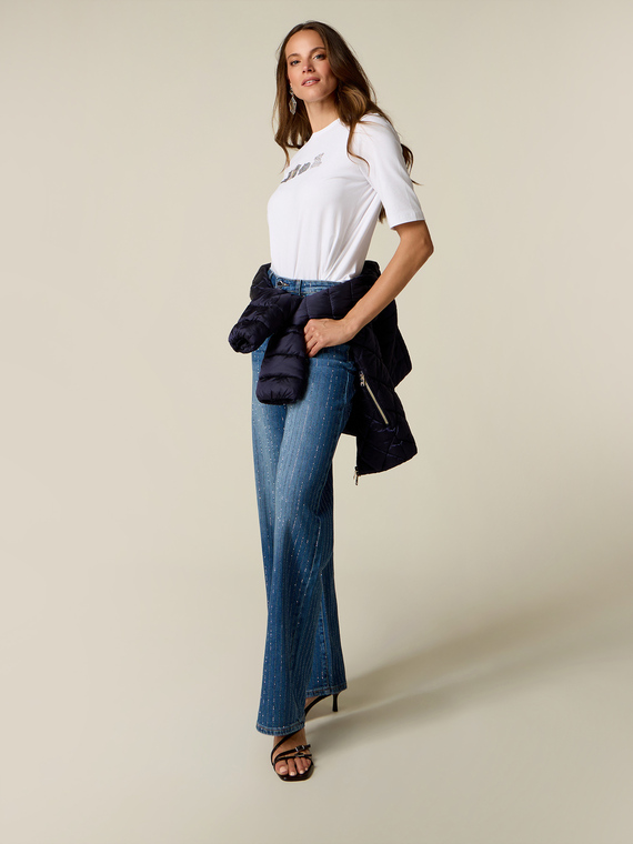 Jean palazzo avec micro cristaux