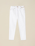 Skinny pants with metal chain image number 4