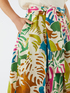 Gonna svasata in cotone fantasia image number 2