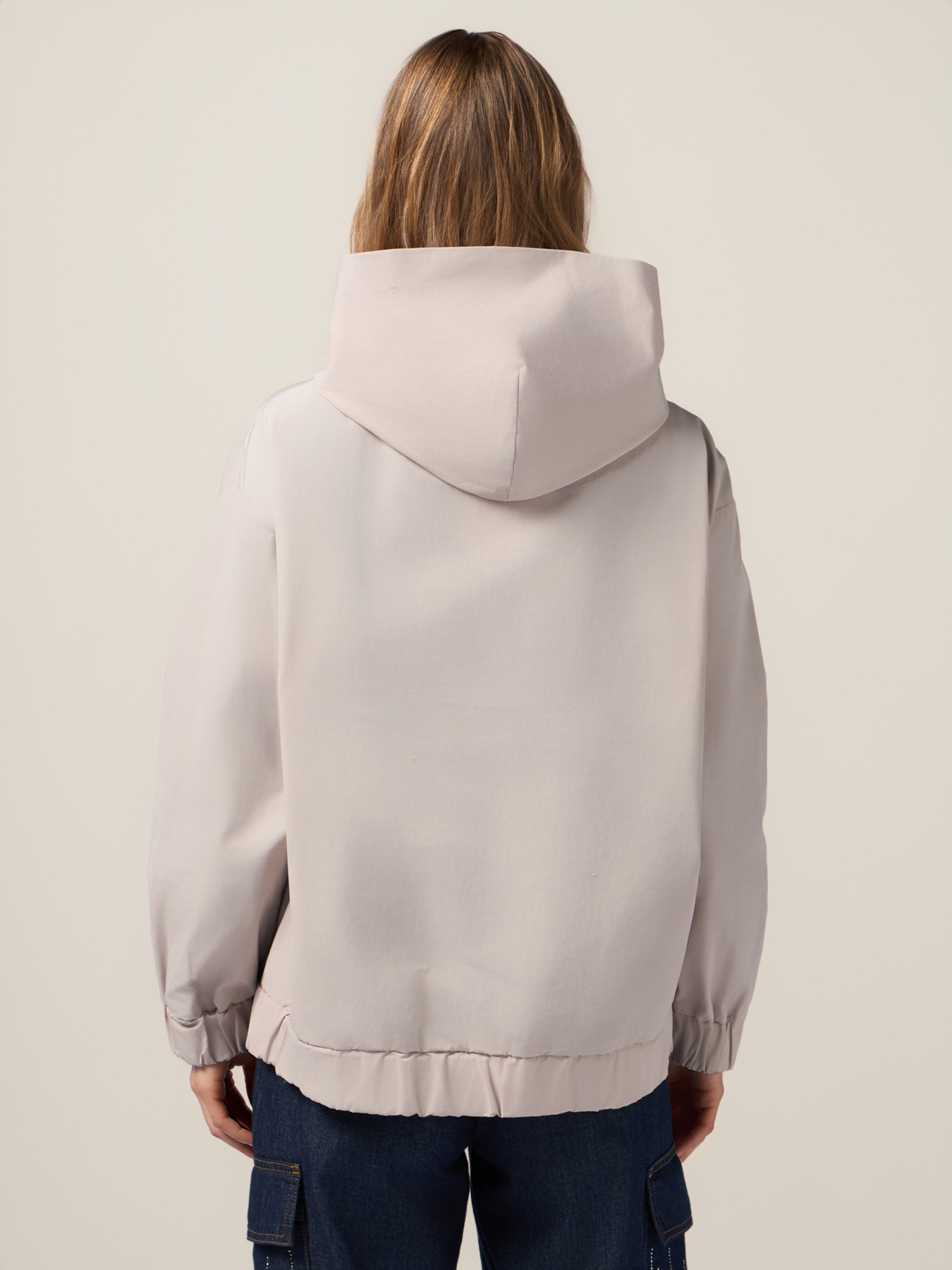 Giubbotto in nylon con cappuccio image number 1