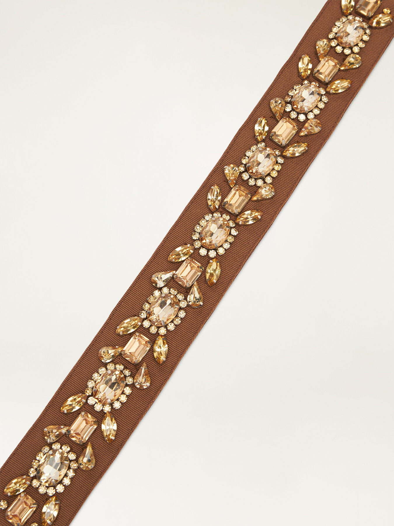 Faja de grog&eacute;n con engastes image number 2