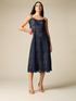 Lace midi dress image number 0