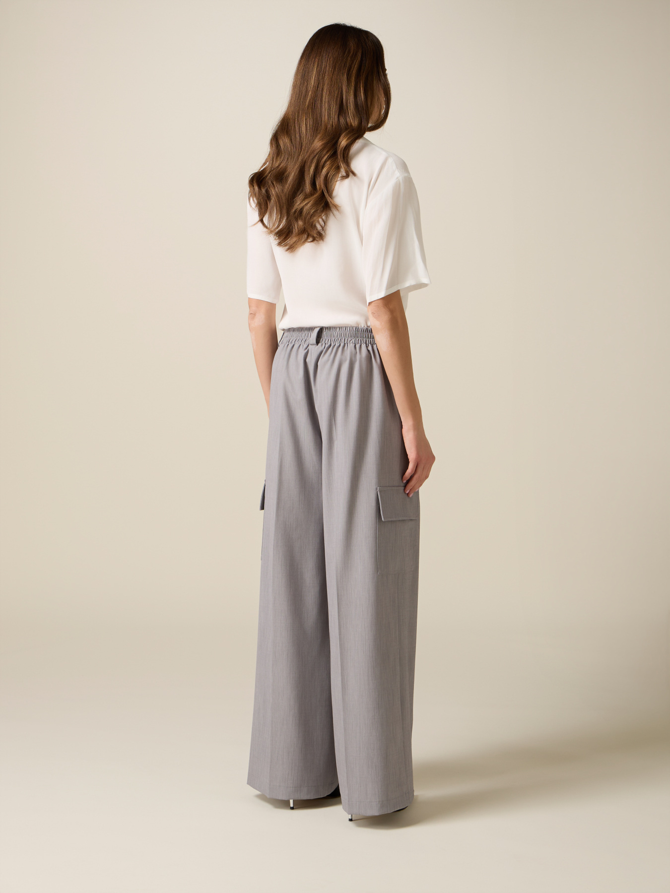 Palazzo cargo pants image number 1