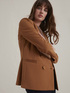 Blazer doppiopetto in cady image number 0