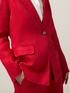 Single-breasted linen blazer image number 2