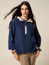 Blouson en nylon avec capuche et fermeture &eacute;clair image number 0