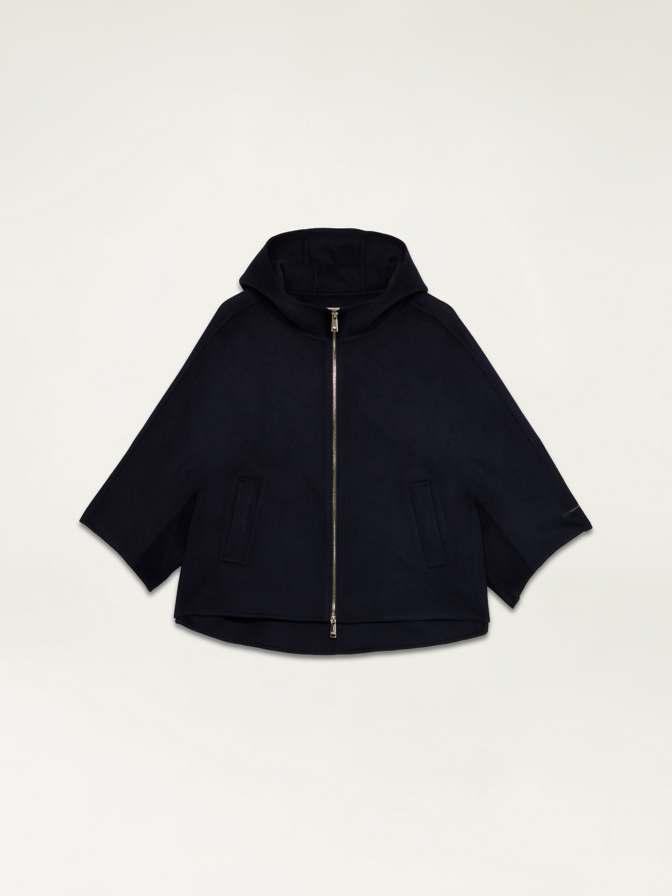 Cape en drap &agrave; capuche image number 3