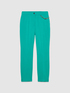 Stovepipe trousers with chain image number 4