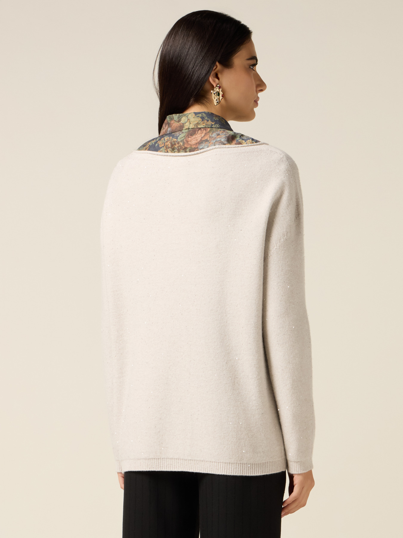 Pullover mit Mikro-Pailletten image number 1