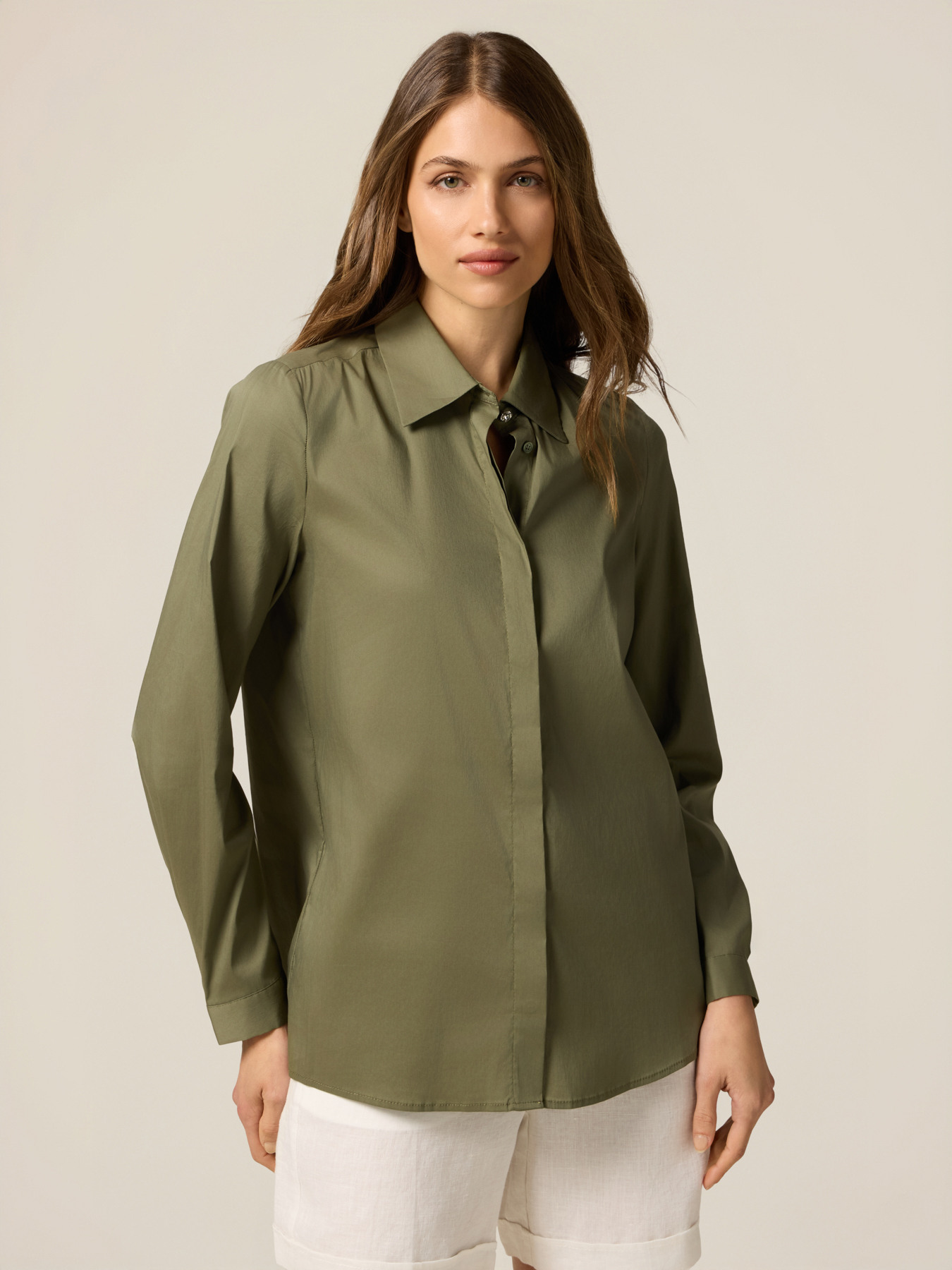 Poplin shirt image number 0