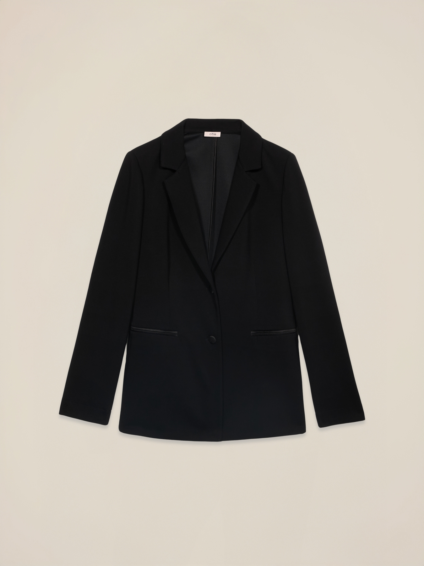 Blazer-Sweatshirt aus Scuba-Material image number 4