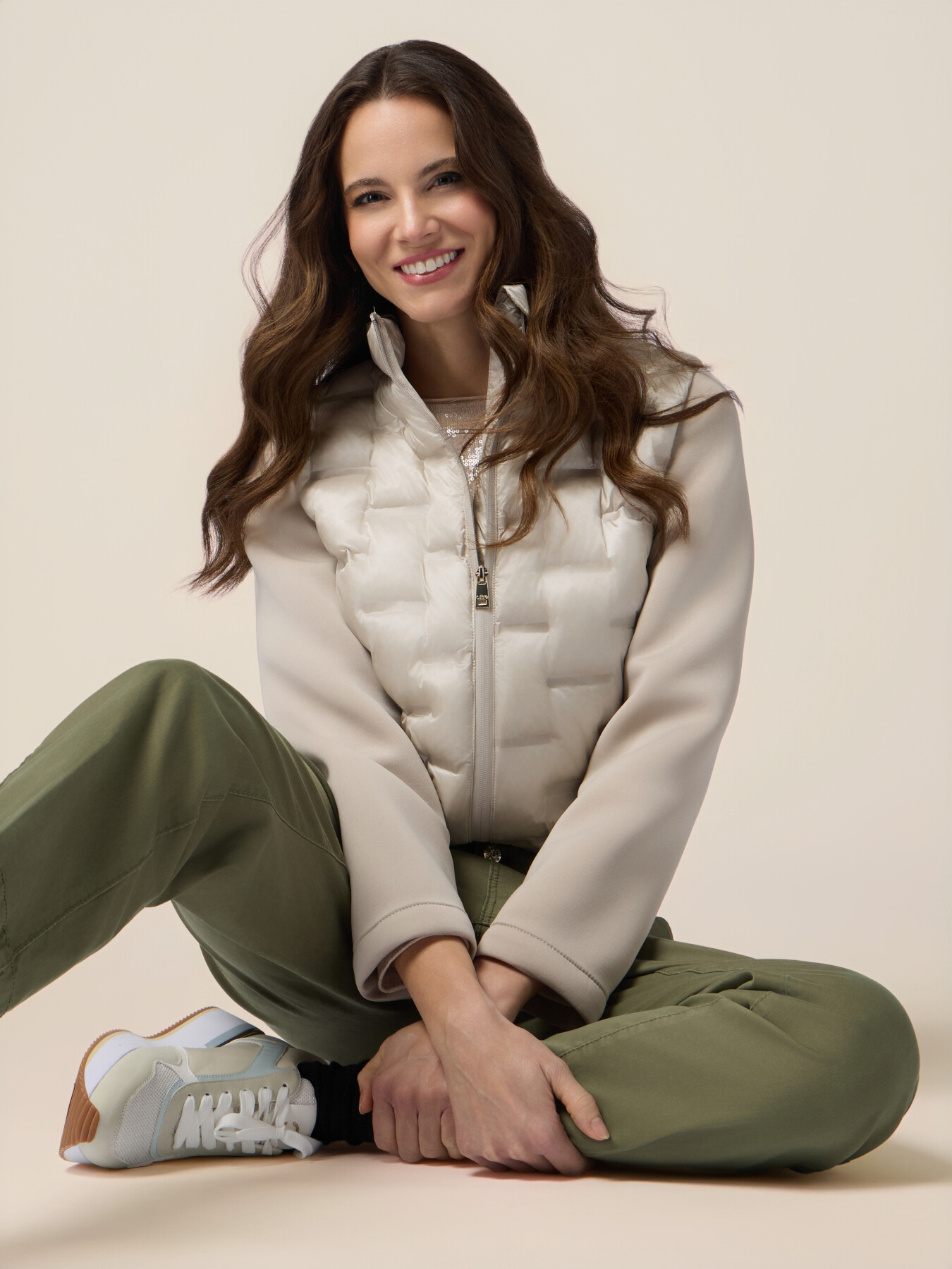 Chino pants in tencel blend image number 0