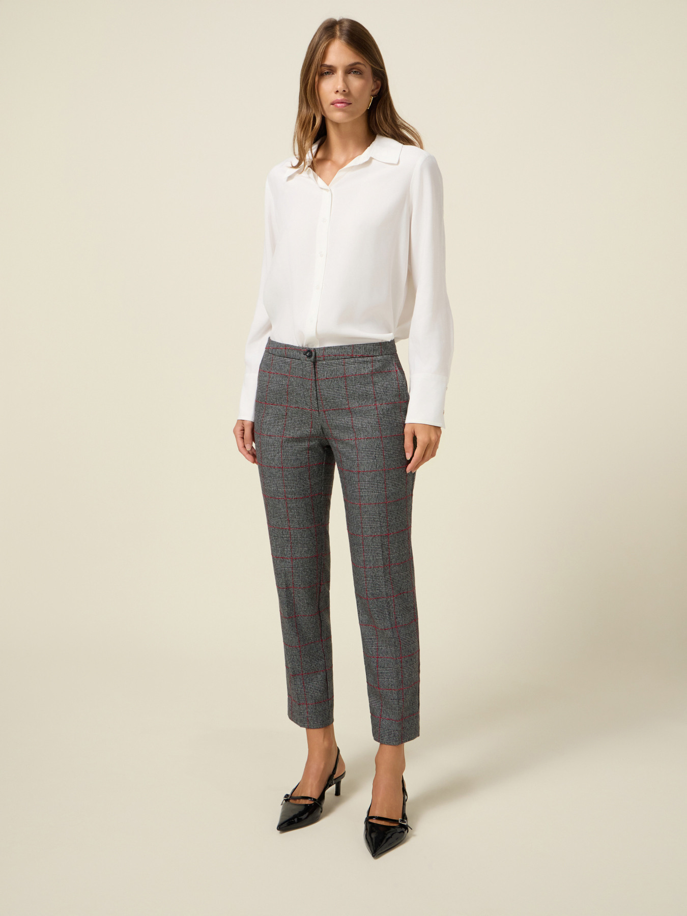 Pantalon &agrave; carreaux image number 3