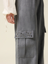 Pantalon cargo en tencel avec pierres image number 2