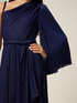 Vestito monospalla in jersey lurex image number 2