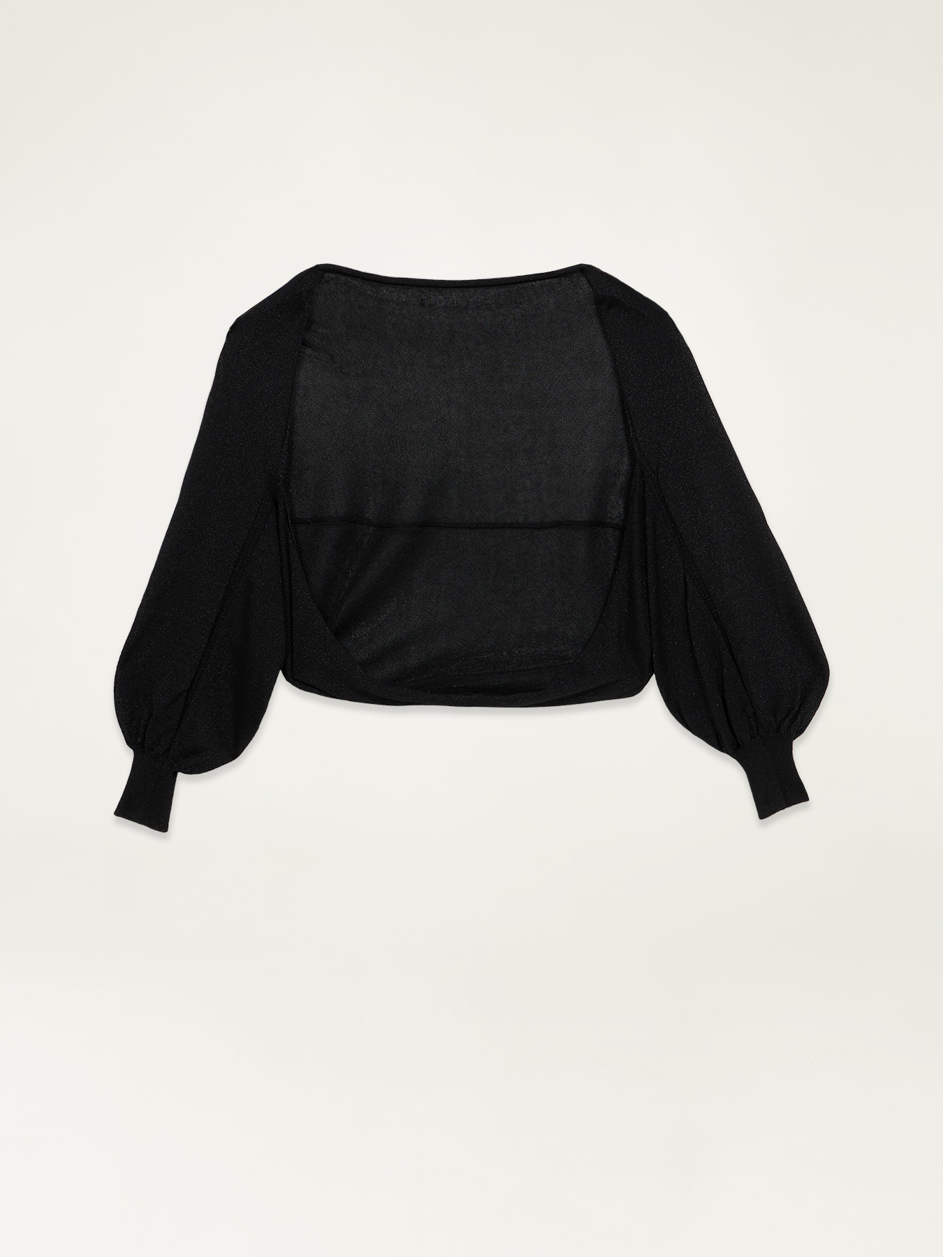 Coprispalle in filato lurex image number 2